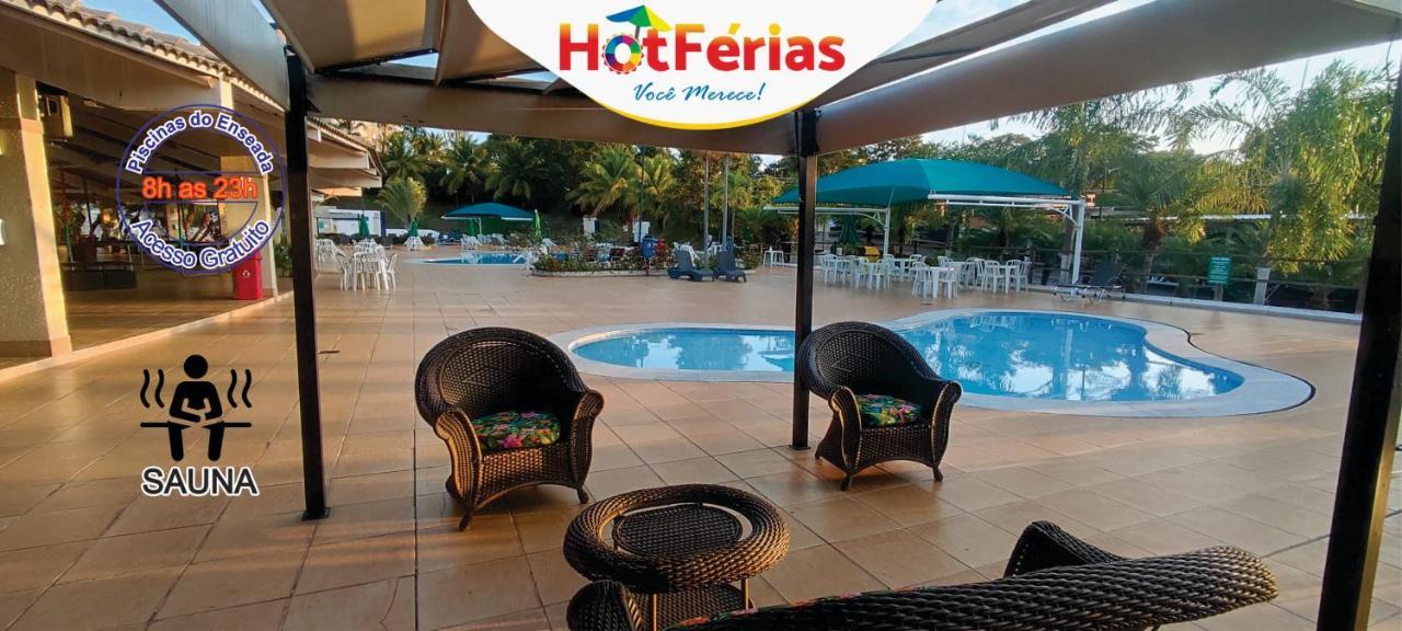 Hotferias: Lakeside Flat In With Fishing Access Aparthotel Caldas Novas