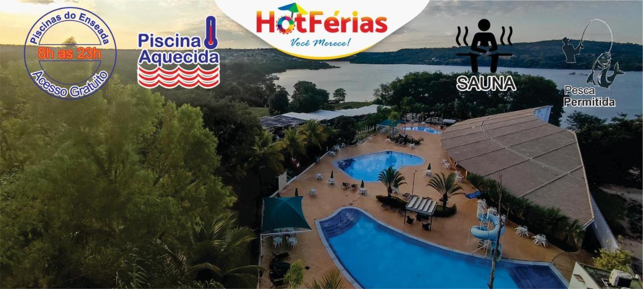 Hotferias: Lakeside Flat In With Fishing Access Caldas Novas