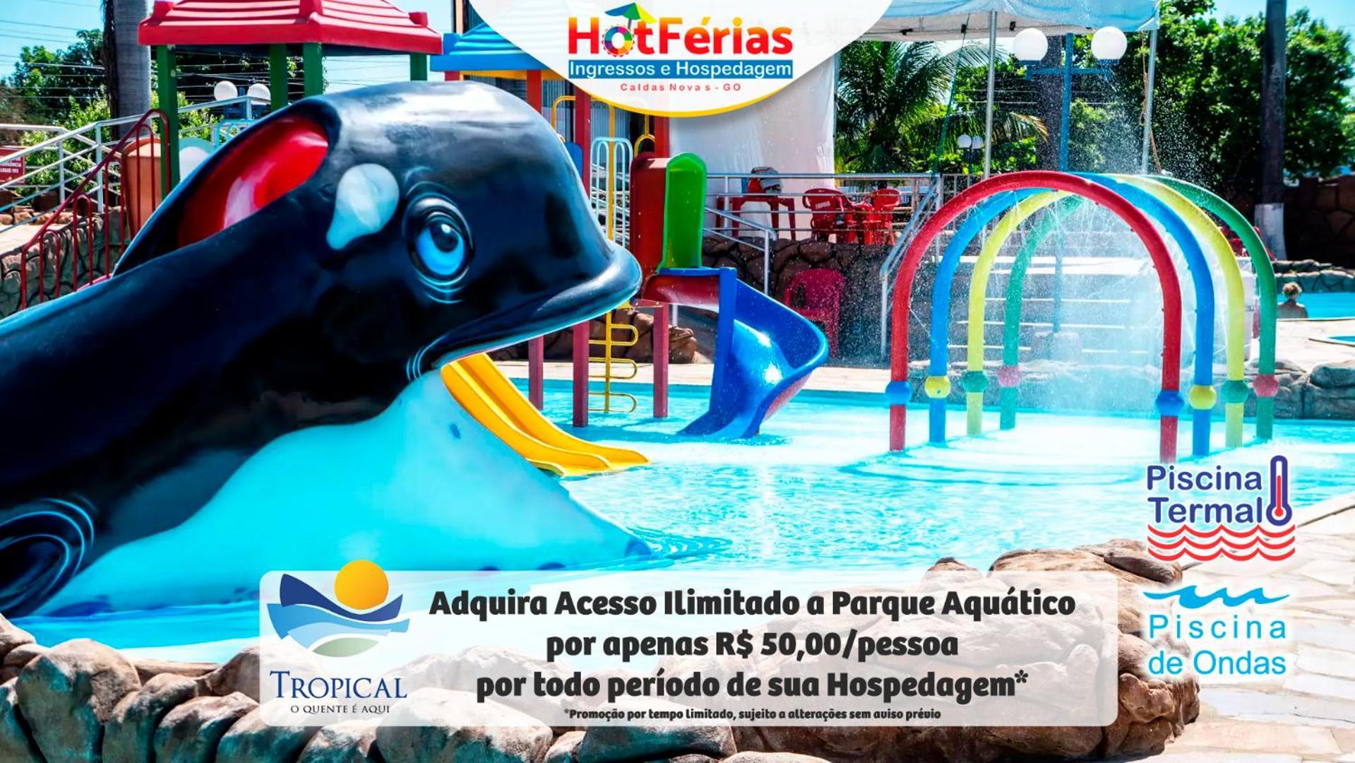 Hotferias: Lakeside Flat In With Fishing Access Aparthotel Caldas Novas